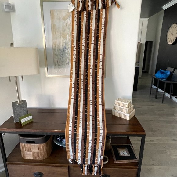 Gucci 634166 4GB22 SC Woodstripes Wool Scarf, 37cm X 180cm - Picture 15 of 16